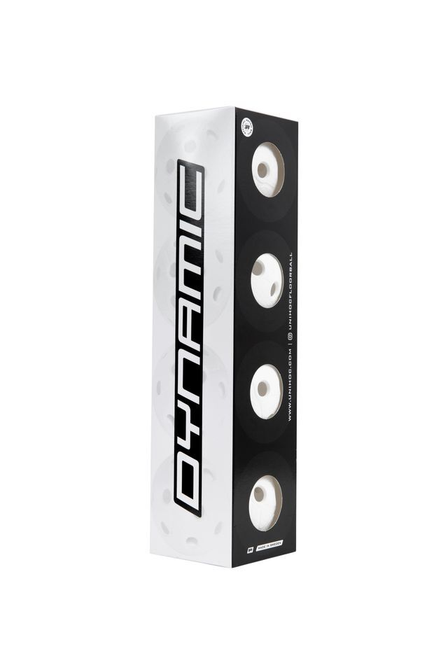 UNIHOC Match Ball Dynamic Wfc 4 Pack. - pallo
