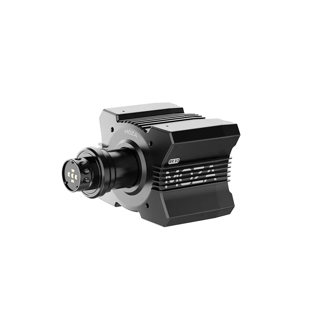 MOZA R9 V3 Direct Drive -rattirunko, 9 NÂ·m, alumiini, musta, PC