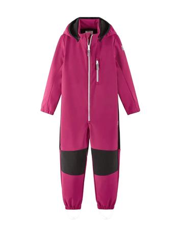 Reima Softshell Overall, Nurmes Outerwear Coveralls Softshell Coveralls Pink Reima