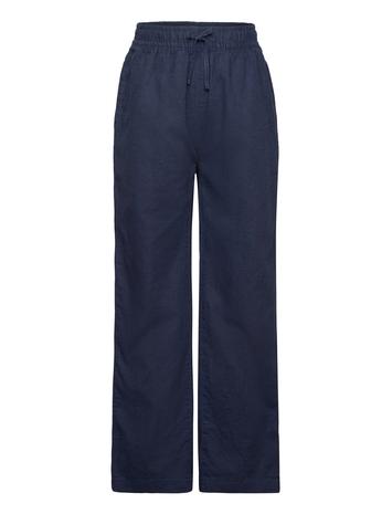 GANT Cotton Linen Pants Bottoms Trousers White GANT