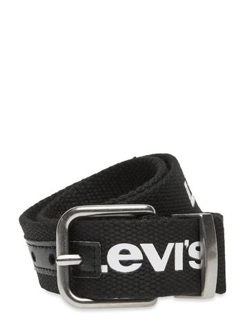 Levi's Levi's® Wordmark Webbing Belt Vyö Black Levi's