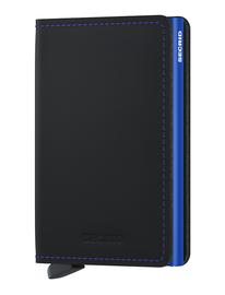 Secrid Sm-Black & Blue Bags Card Holders & Wallets Card Holder Black Secrid