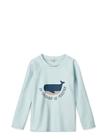 Liewood Noah Placement Longsleeve Swim Tee Swimwear Uv Clothing Uv Tops Blue Liewood
