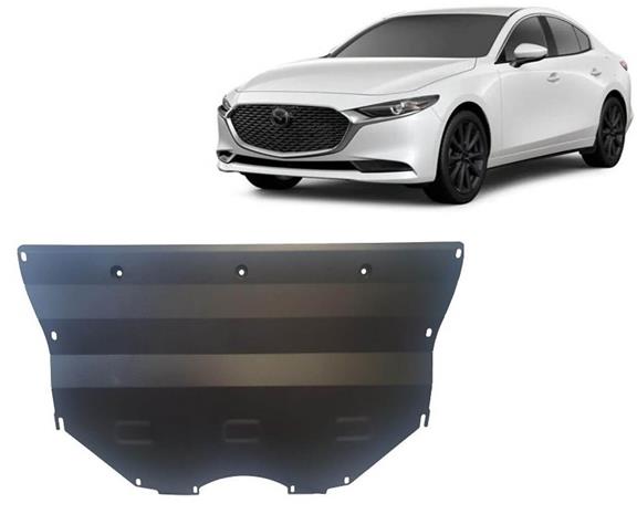 Pohjapanssari moottorille Mazda CX-30 (2020?), terästä