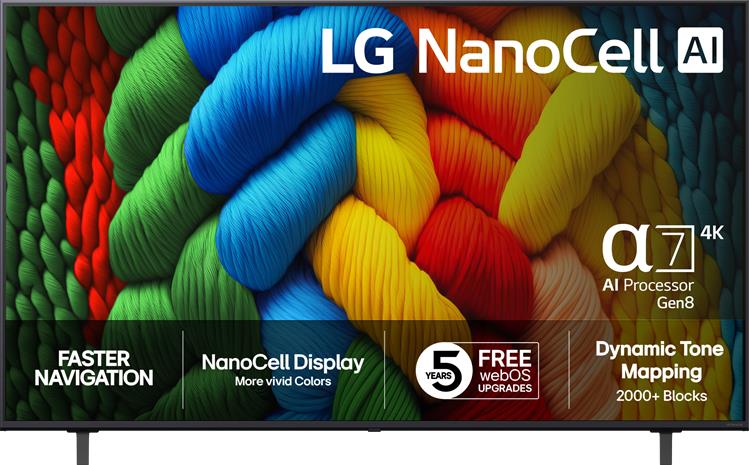 LG 75NANO80A (75"), LED-televisio