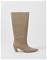 Nelly - Beige - Curved Under Knee Boot – kuva 4