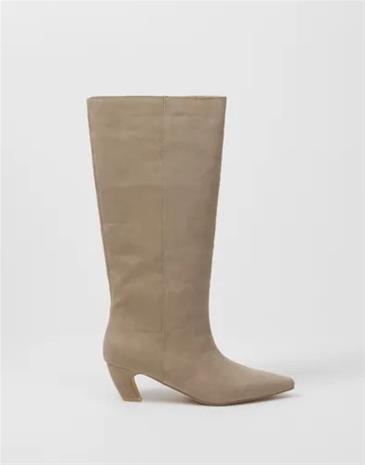 Nelly - Beige - Curved Under Knee Boot – kuva 4/4