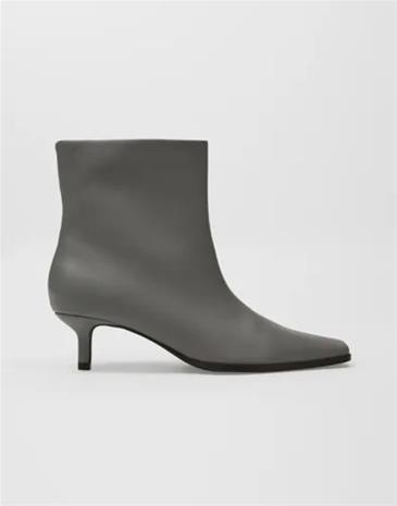 Nelly - Harmaa - Squaretoe Ankel Boot – kuva 2/2