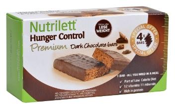 Nutrilett, välipalapatukat 4 x 60 g