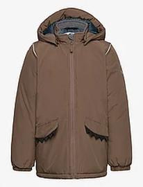 mikk-line Winter Jacket 3D Outerwear Jackets & Coats Winter Jackets Brown Mikk-line