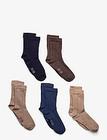 Minymo Socks W. Knit Socks & Tights Socks Brown Minymo