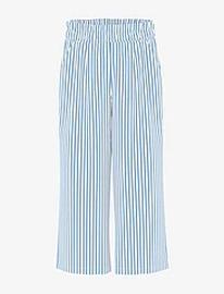 name it Nkfvelma Wide Pant Bottoms Trousers White Name It