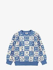 Molo Bello Tops Knitwear Pullovers Blue Molo