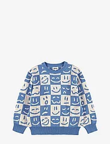 Molo Bello Tops Knitwear Pullovers Blue Molo