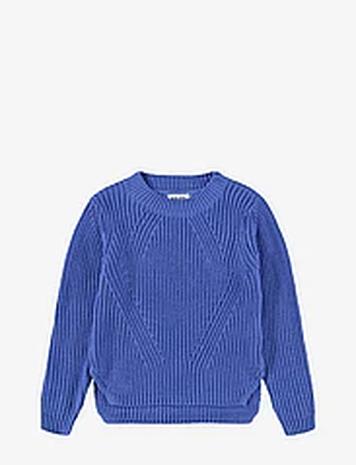 Molo Gillis Tops Knitwear Pullovers Blue Molo