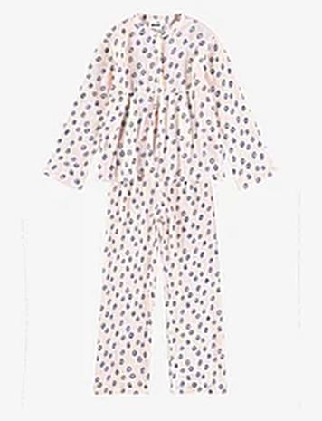 Molo Lin Pyjamasetti Pyjama Pink Molo