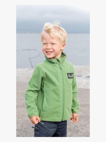 Didriksons Muskot Fleecetakki, Algae Green, 130 – kuva 1/3