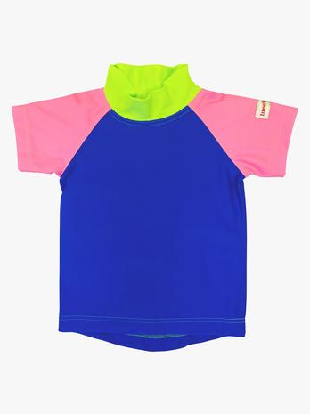 ImseVimse UV T-Paita, Pink/Blue/Green 74-80