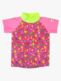ImseVimse UV T-Paita, Pink Beach Life 62-68