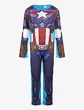 Marvel Jumpsuit Jumpsuit Haalari Blue Marvel