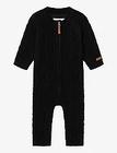 name it Nbmwrilla Wool Ls Knit Suit Pitkähihainen Body Black Name It