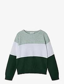name it Nkmvohan Ls Knit Tops Knitwear Pullovers Blue Name It