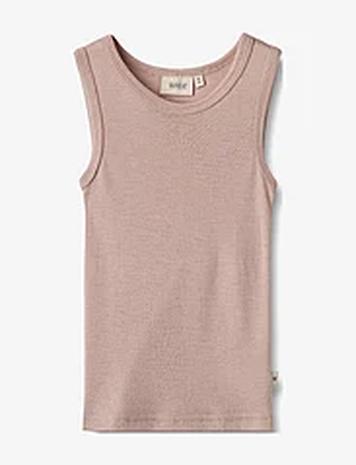 Wheat Wool Singlet Iggy Tops T-shirts Sleeveless Grey Wheat
