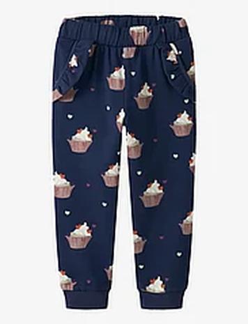 name it Nmfnaya Sweat Pant Bru Bottoms Sweatpants Navy Name It
