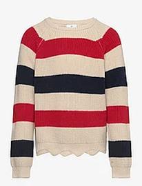 The New Tnolly Knit Pullover Tops Knitwear Pullovers Multi/patterned The New