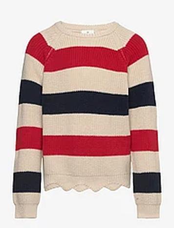 The New Tnolly Knit Pullover Tops Knitwear Pullovers Multi/patterned The New