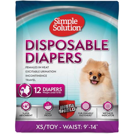 Simple Solution Disposable Diapers Females Large – kuva 1/3