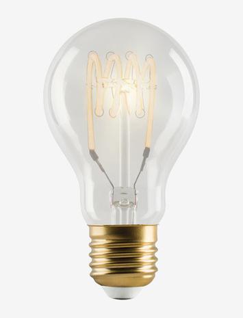 e3light E3 Led Vintage 922 H-Spiral Clear Dimmable Home Lighting Lighting Bulbs Nude E3light