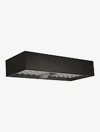 e3light Mylight.me Wall Light 06 Led Solcelle Sensor Lampe Ip65 Home Lighting Outdoor Lighting Outdoor Wall Lights Black E3light
