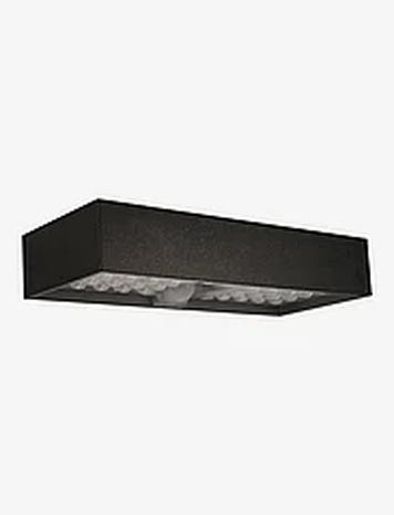 e3light Mylight.me Wall Light 06 Led Solcelle Sensor Lampe Ip65 Home Lighting Outdoor Lighting Outdoor Wall Lights Black E3light