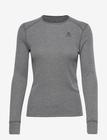 Odlo Odlo Bl Top Crew Neck L/S Active Warm Tops Base Layer Tops Grey Odlo