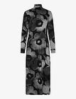 Marimekko Oivi Akvarelli Unikko Maksimekko Juhlamekko Grey Marimekko