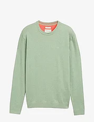 Tom Tailor Basic Crewneck Knit Tops Knitwear Round Necks Beige Tom Tailor