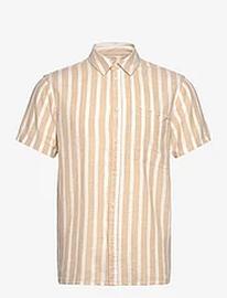 Solid Sdfried Tops Shirts Short-sleeved Grey Solid