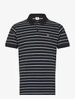 Levi'sÂ® Levis Hm Polo Auster Stripe Tr Tops Knitwear Short Sleeve Knitted Polos Black Levi'sÂ®