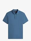 Tommy Hilfiger Liquid Cotton Reg Seasonal Polo Tops Polos Short-sleeved Navy Tommy Hilfiger