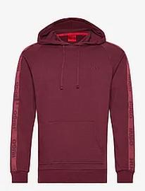 HUGO Liam Hoodie Tops Sweat-shirts & Hoodies Hoodies Black HUGO