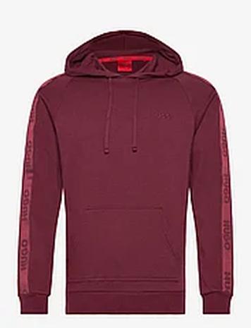 HUGO Liam Hoodie Tops Sweat-shirts & Hoodies Hoodies Black HUGO
