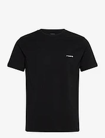 7 Days Active Basic Tee Tops T-shirts Short-sleeved Navy 7 Days Active