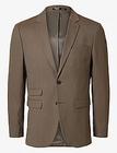 Selected Homme Slhslim-Neil Blz Noos Suits & Blazers Blazers Single Breasted Blazers Khaki Green Selected Homme