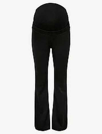 Only Maternity Olmfever Stretch Flaired Pants Jrs Noos Bottoms Trousers Flared Black Only Maternity