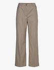 Bruuns Bazaar Carotabbelizi Pants Bottoms Trousers Wide Leg Brown Bruuns Bazaar