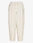 ICHI Ihlinno Pa Barrel Bottoms Trousers Straight Leg Green ICHI
