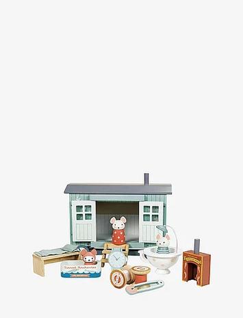 Tender Leaf Sheperd's Hut - Mouse Family Toys Dolls & Accessories Doll House Accessories Multi/patterned Tender Leaf