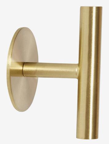 Hä¼bsch Rest Knob Home Storage Hooks & Knobs Knobs Gold Hä¼bsch
