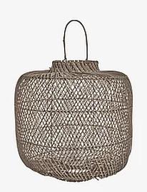 Lene Bjerre Harper Lantern Home Decoration Candlesticks & Tealight Holders Indoor Lanterns Brown Lene Bjerre